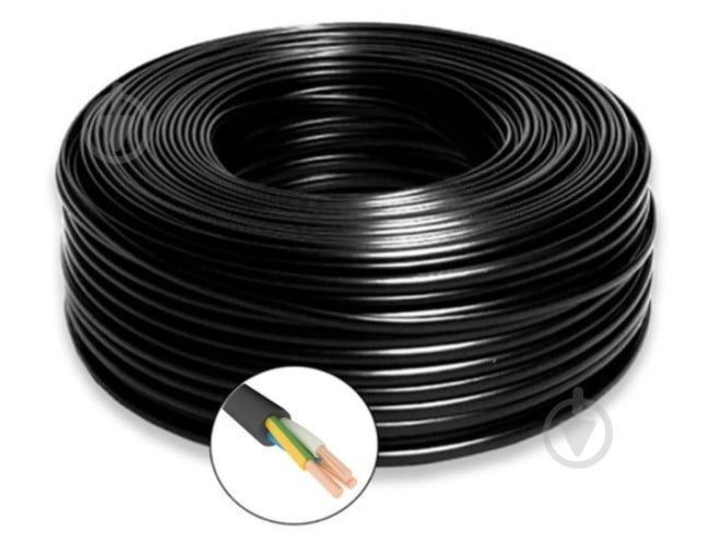 Кабель негорючий Одескабель ВВГнг-LS 3x2,5 (Бухта - 200 м.) медь - фото 1 Кабель негорючий Одескабель ВВГнг-LS 3x2,5 (Бухта - 200 м.) медь - фото 1