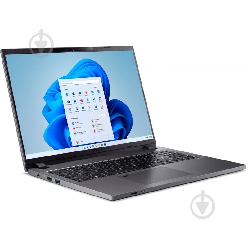 Ноутбук Acer TravelMate P2 16 TMP216-51-313K 16" (NX.B17EU.005) steel gray - фото 3