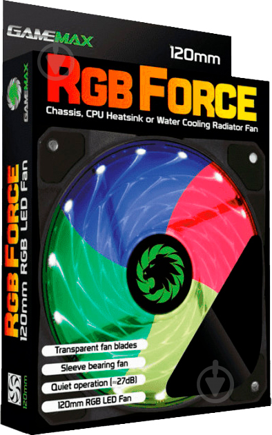 Вентилятор для корпуса GameMax GMX-12RGB - фото 10