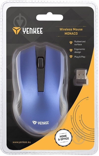 Мышка YENKEE YMS 2015BE MONACO Wireless blue (45010826) - фото 6