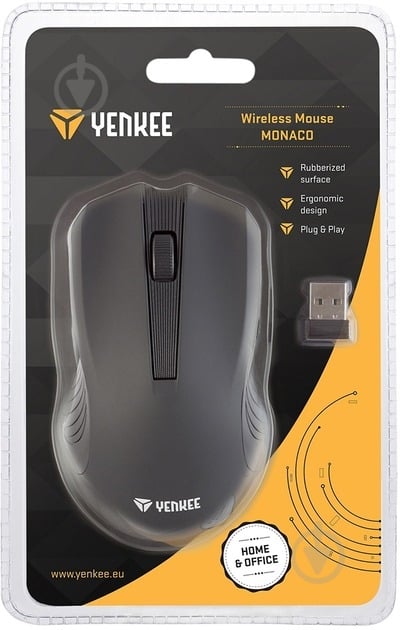 Мышка YENKEE YMS 2015BK MONACO Wireless black (45010824) - фото 6