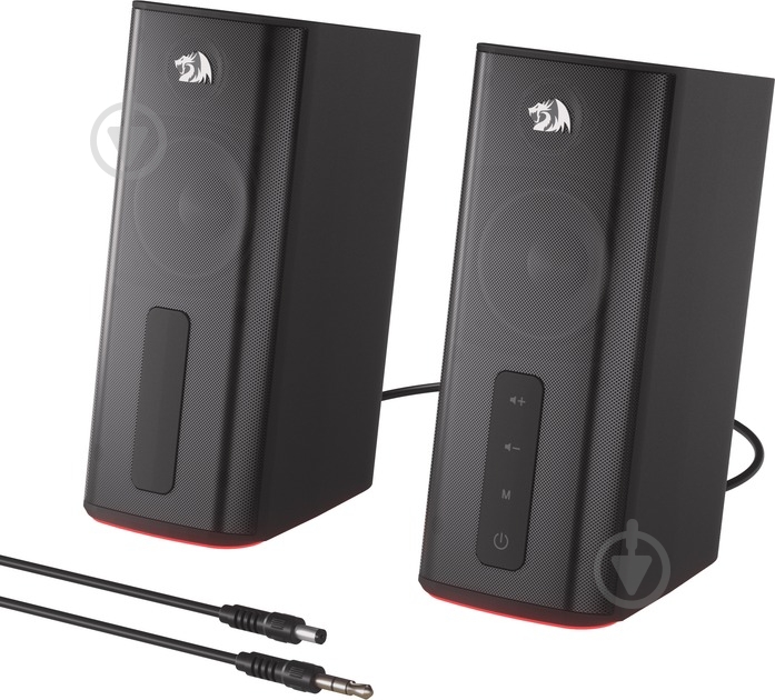 Акустична система Redragon Connie GS814 RGB 2.0 black - фото 1 Акустична система Redragon Connie GS814 RGB 2.0 black - фото 1