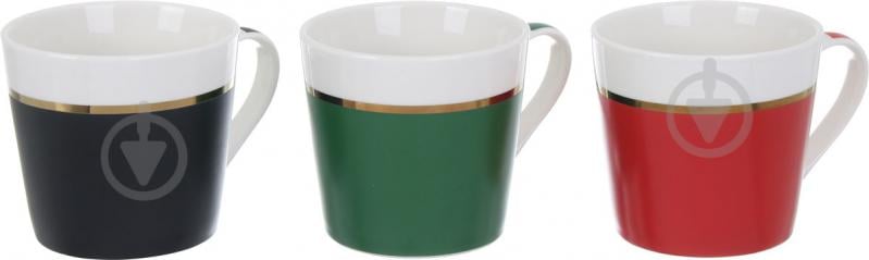 Чашка Elegant Green 400 мл фарфор Fiora - фото 2