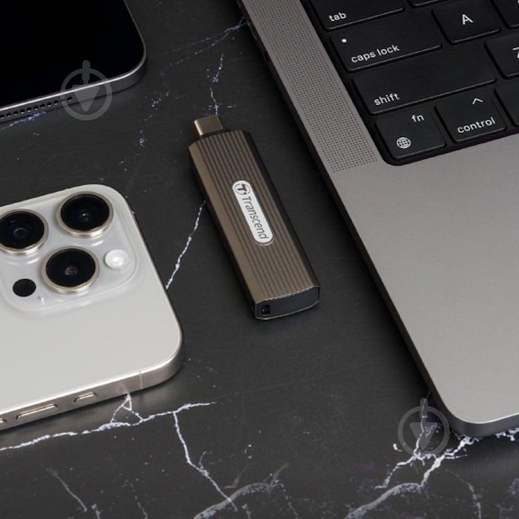 SSD-накопитель Transcend ESD330C 512GB Portable USB Type-C 3D NAND (TS512GESD330C) - фото 8