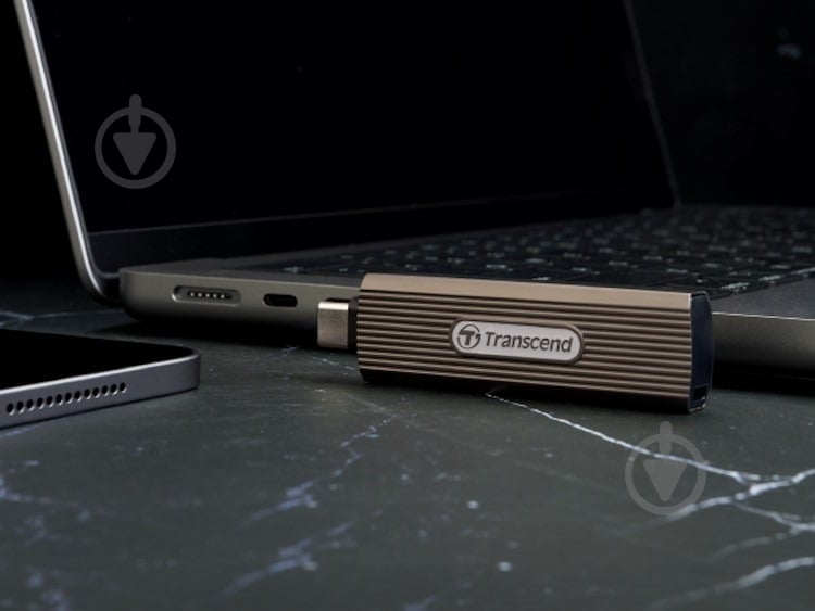 SSD-накопитель Transcend ESD330C 512GB Portable USB Type-C 3D NAND (TS512GESD330C) - фото 7