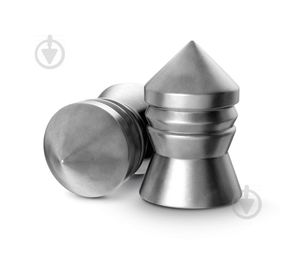 Пули пневматические H&N DIABOLO SILVER POINT 177/4,5 ММ 0,75Г 500 ШТ. - фото 2