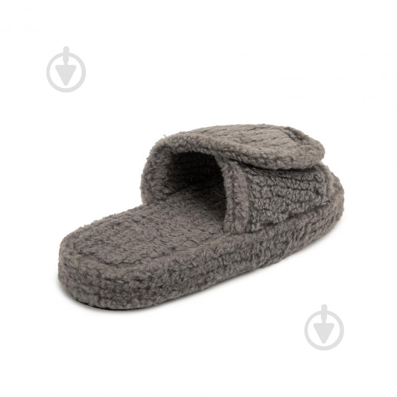 Капці домашні Twins HS фліс/липучка на платформі 12710 р.36/37 сірий - фото 3 Капці домашні Twins HS фліс/липучка на платформі 12710 р.36/37 сірий - фото 3