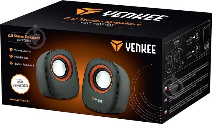 Акустическая система YENKEE YSP 2001BK 2.0 black - фото 4