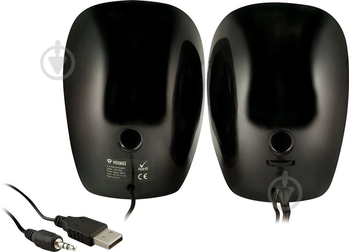 Акустическая система YENKEE YSP 2001BK 2.0 black - фото 3