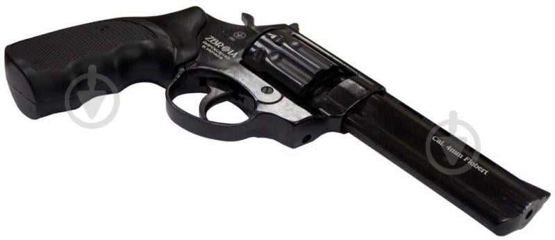Револьвер Zbroia флобера нарізний PROFI-4.5" (чорний/пластик) - фото 3