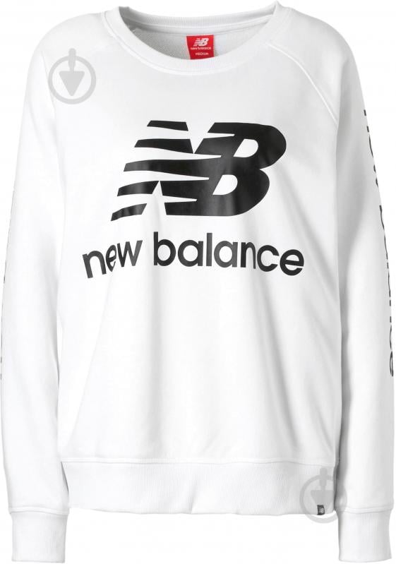 Джемпер New Balance ESSENTIALS WT83560WT р. XS белый - фото 1