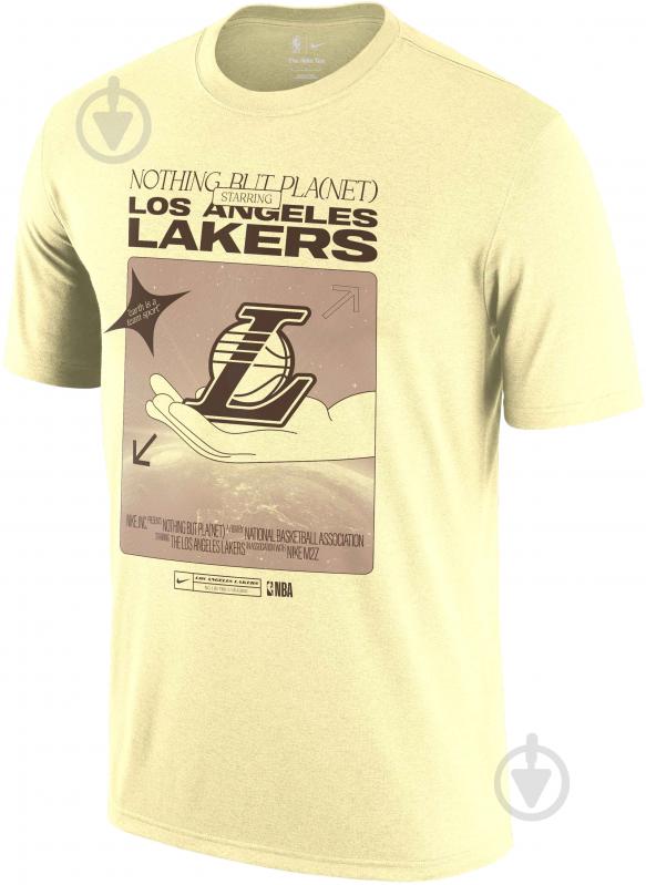 Футболка Nike NBA LOS ANGELES LAKERS FJ0647-744 р.2XL жовтий - фото 1