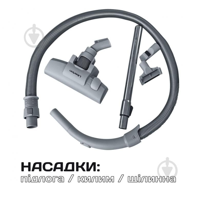 Пылесос Liberton LVC-4310 blue/white - фото 11
