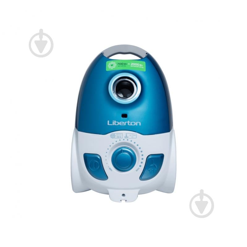 Пылесос Liberton LVC-4310 blue/white - фото 4