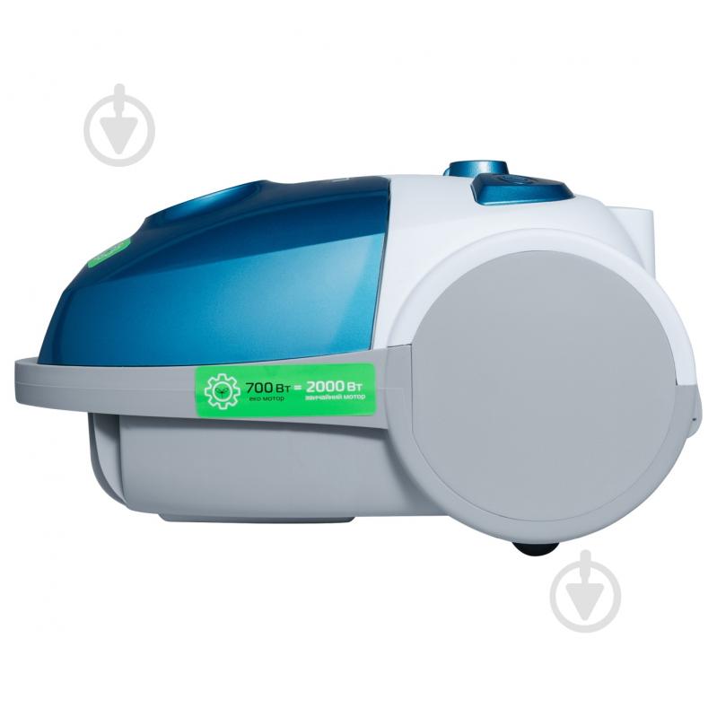 Пылесос Liberton LVC-4310 blue/white - фото 5