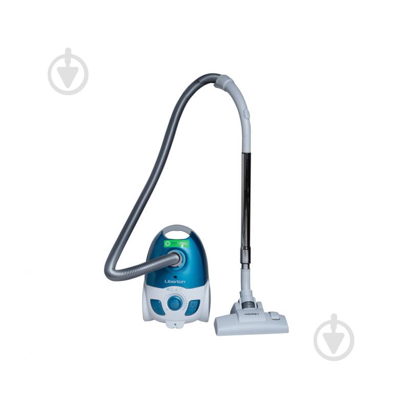Пылесос Liberton LVC-4310 blue/white - фото 6