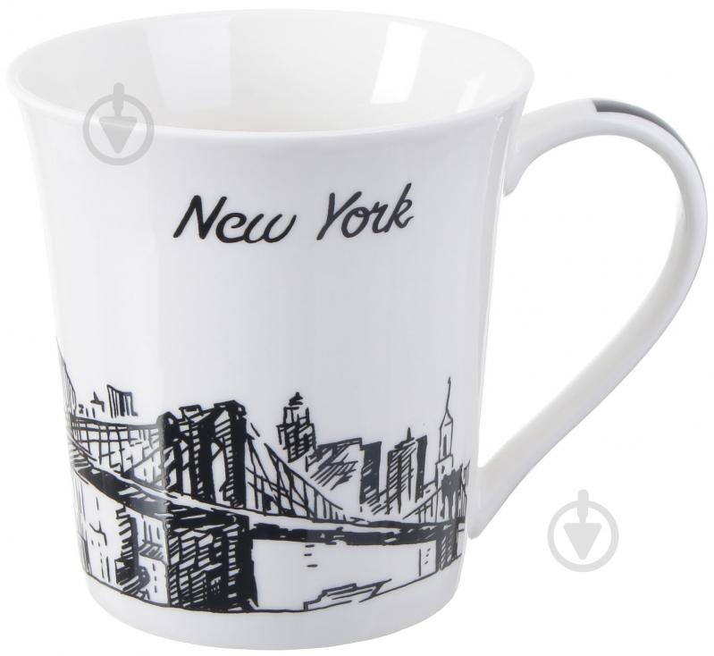 Чашка Fiora Travels NY 380 мл фарфор - фото 1