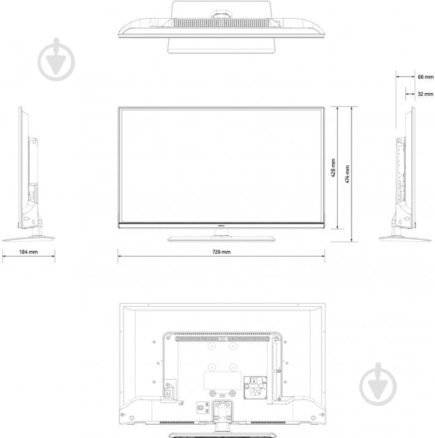 Телевізор Nokia 3200B Smart TV - фото 10