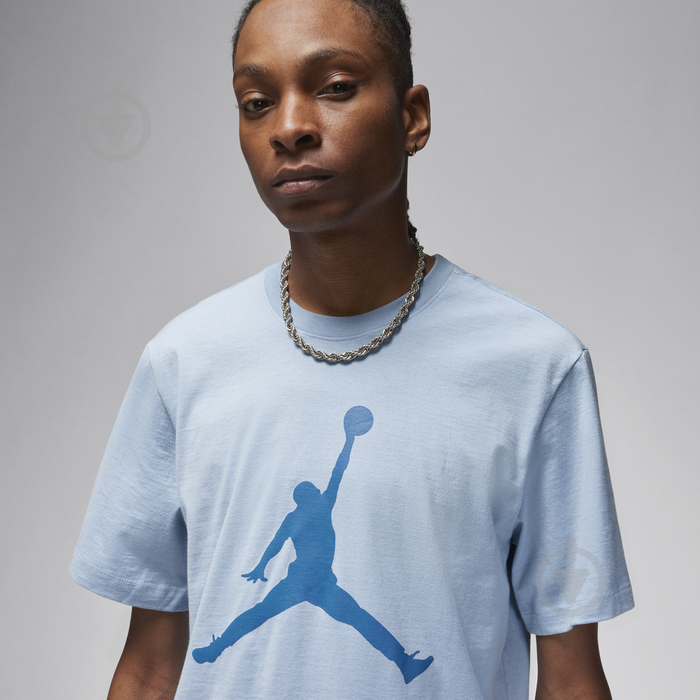 Футболка Jordan M J JUMPMAN SS CREW CJ0921-436 р.S синий - фото 3