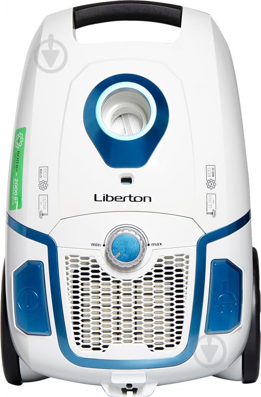 Пилосос Liberton LVC-0804B white/blue - фото 7