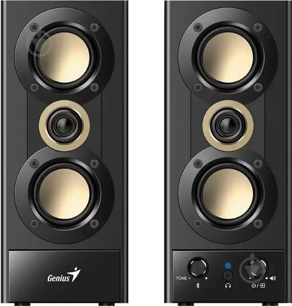 Акустическая система Genius SP-HF800 2.0 wooden (31730051401) - фото 1