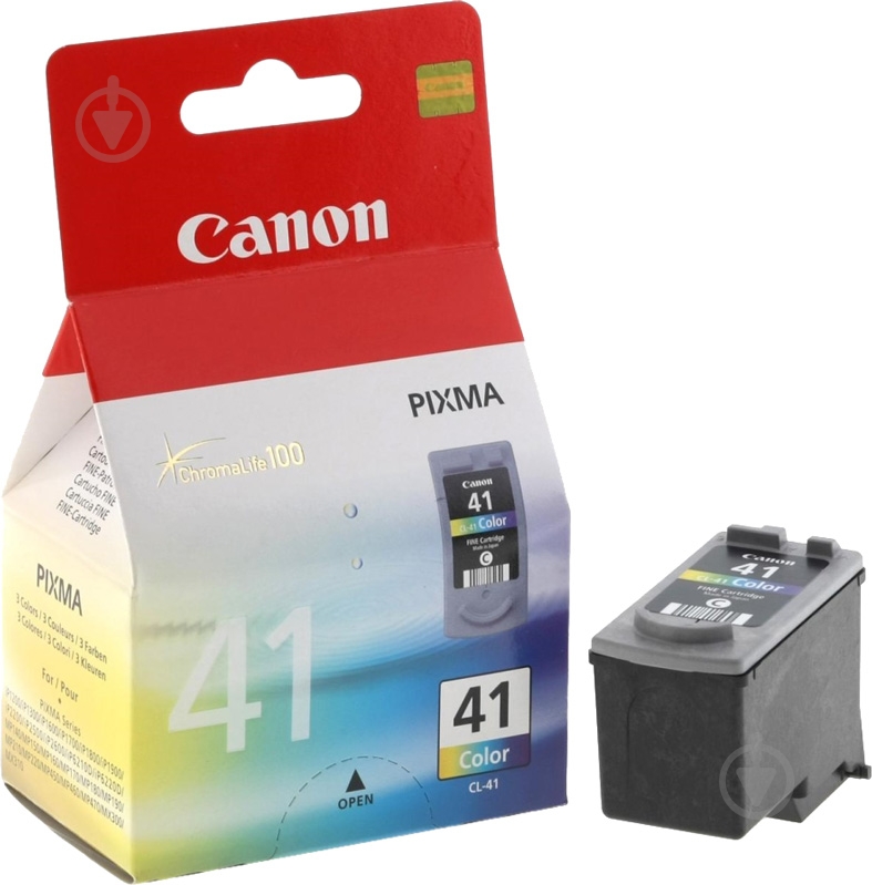 Картридж струйный CANON CL-41 Цветной - фото 1 Картридж струйный CANON CL-41 Цветной - фото 1