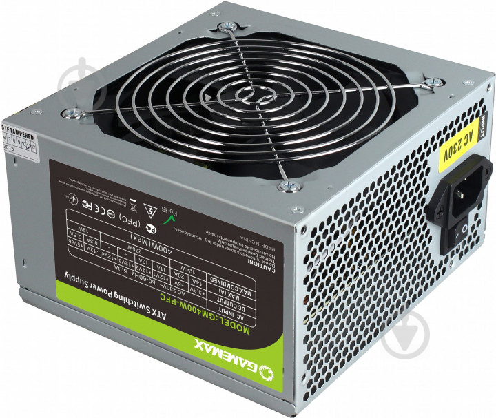 Блок питания GameMax GM-400W-PFC 400 Вт - фото 1