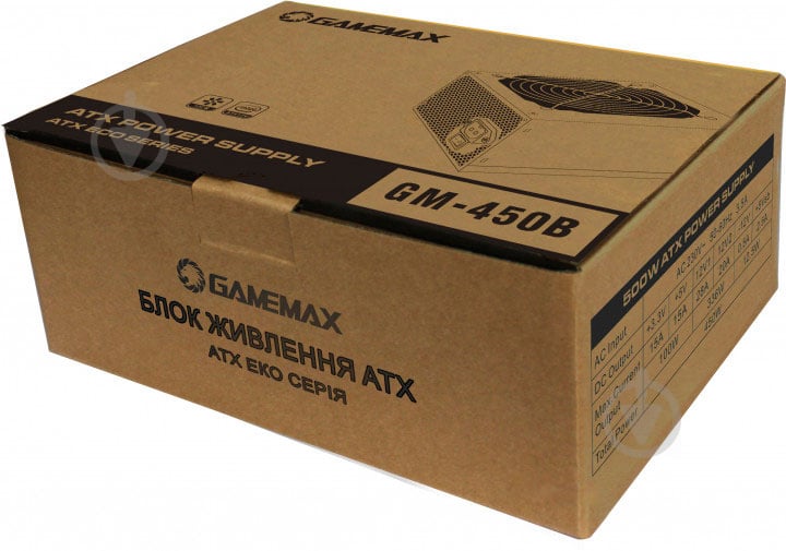 Блок питания GameMax GM-450B 450 Вт - фото 5