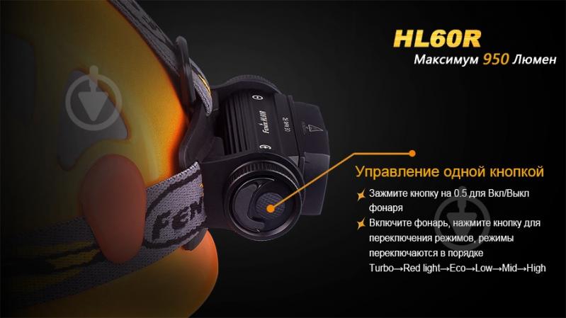 Ліхтар Fenix HL60RU2 - фото 7