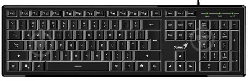 Клавиатура Genius SlimStar 820 (31310055410) black - фото 1