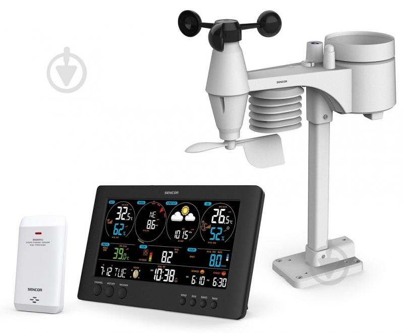 Метеостанция Sencor SWS12500WIFI - фото 3 Метеостанция Sencor SWS12500WIFI - фото 3