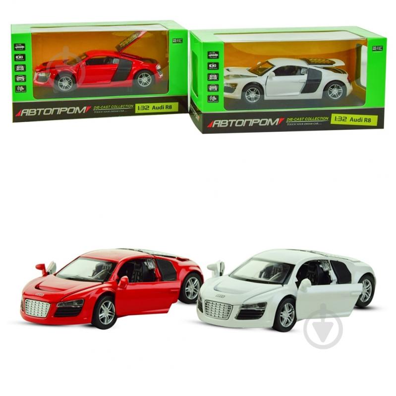Машинка Автопром 1:32 Audi R8 в ассортименте 3201D - фото 1