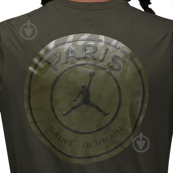 Футболка Jordan M J PSG SS LOGO TEE FN5332-355 р.2XL чорний - фото 4