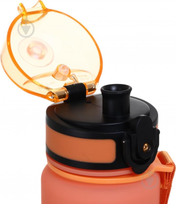 Бутылка для воды Flamberg Premium Fusion 500 мл оранжевый с розовым - фото 5