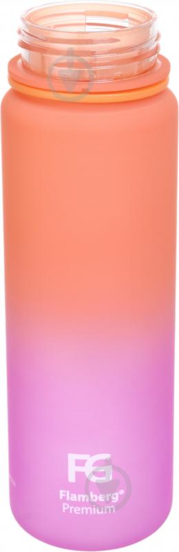 Бутылка для воды Flamberg Premium Fusion 500 мл оранжевый с розовым - фото 8