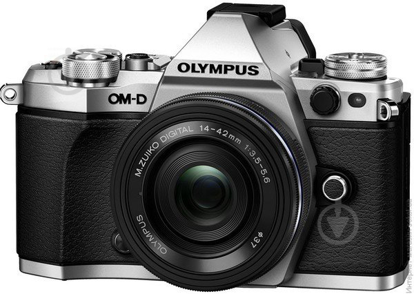 Фотоапарат Olympus E-M5 mark II Pancake Zoom 14-42 Kit silver - фото 2