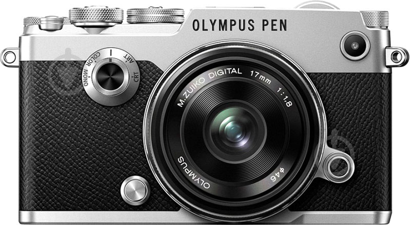 Фотоаппарат Olympus PEN-F 17mm 1:1.8 Kit black/silver - фото 1