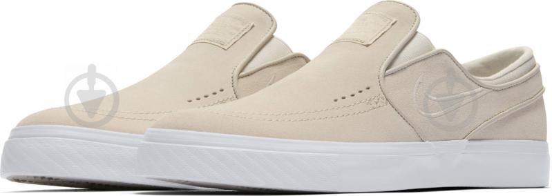 Кроссовки мужские зимние Nike ZOOSTEFAN JANOSKI SLIP 833564-100 р.46 белые - фото 1