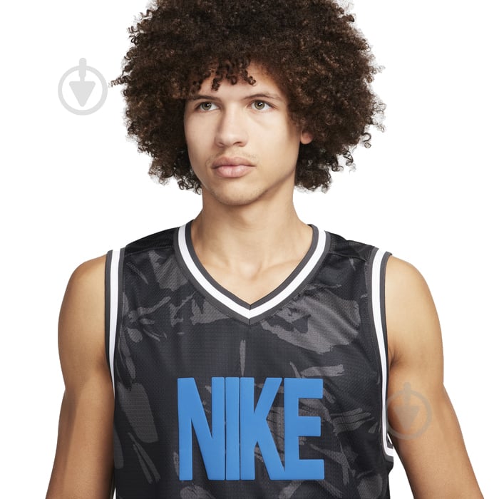 Майка Nike M NK DF DNA JERSEY AOP SSNL FN2688-011 р.L чорний - фото 3