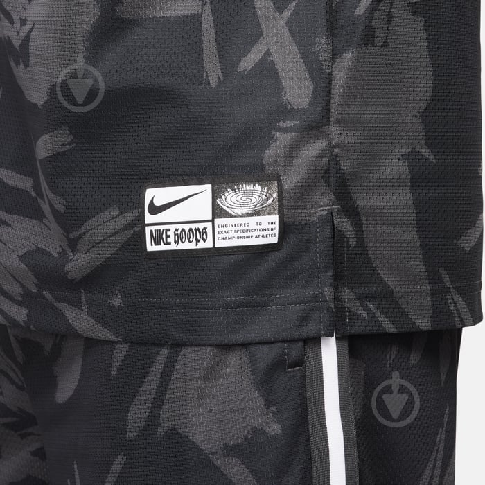 Майка Nike M NK DF DNA JERSEY AOP SSNL FN2688-011 р.L чорний - фото 4