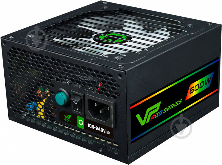 Блок питания GameMax VP-600-RGB 600 Вт - фото 2