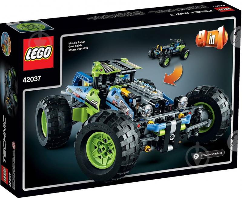 Конструктор LEGO Technic Внедорожник 42037 - фото 6 Конструктор LEGO Technic Внедорожник 42037 - фото 6