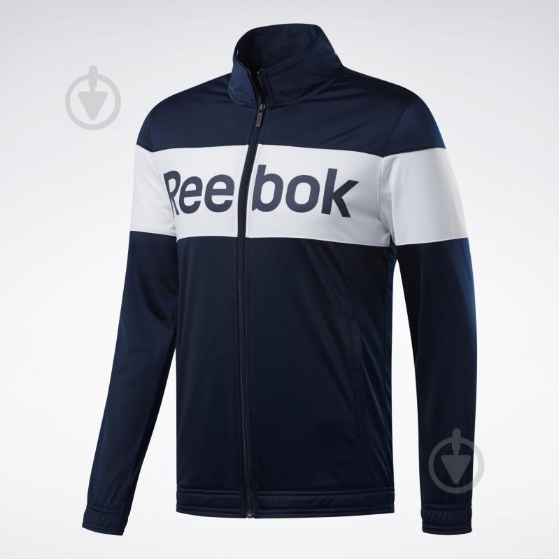 Спортивный костюм Reebok TS CUFFED TRACKSUIT FS1648 р. S темно-синий - фото 2