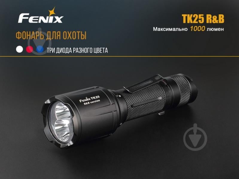 Ліхтар Fenix Ручний Тактичний TK25RB - фото 6