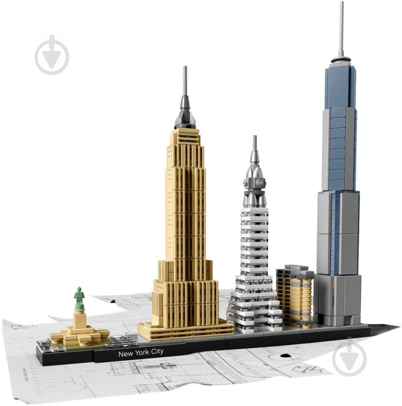 Конструктор LEGO Architecture Архитектура Нью-Йорка 21028 - фото 3