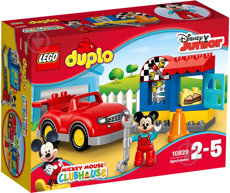Конструктор LEGO DUPLO Майстерня Міккі 10829 - фото 1 Конструктор LEGO DUPLO Майстерня Міккі 10829 - фото 1