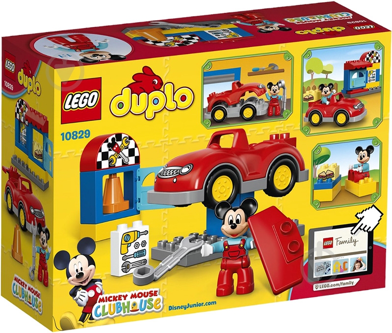 Конструктор LEGO DUPLO Майстерня Міккі 10829 - фото 4 Конструктор LEGO DUPLO Майстерня Міккі 10829 - фото 4