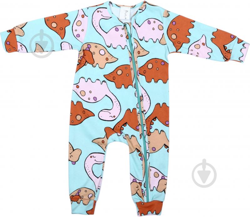 Комбинезон для девочки Bambinelli Дино р.86 бирюзовый 0300 - фото 1 Комбинезон для девочки Bambinelli Дино р.86 бирюзовый 0300 - фото 1