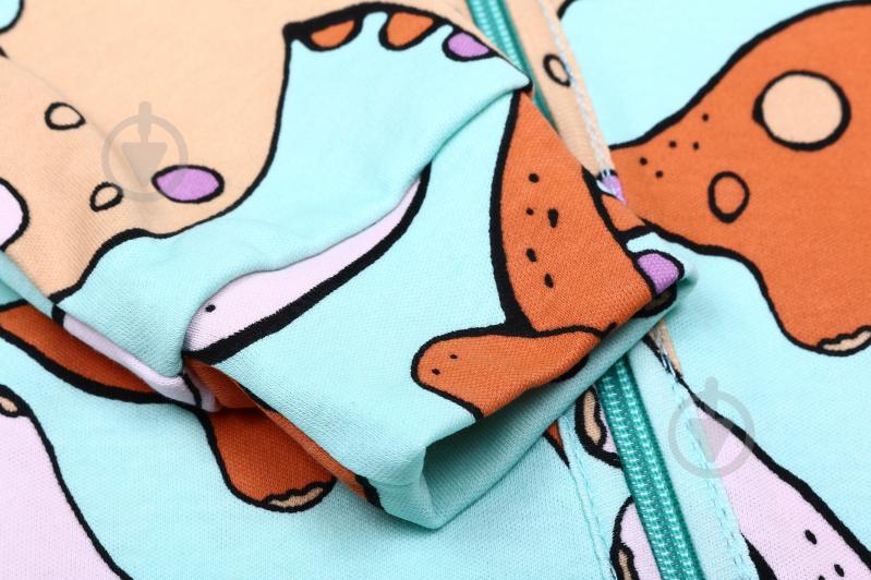 Комбинезон для девочки Bambinelli Дино р.86 бирюзовый 0300 - фото 2 Комбинезон для девочки Bambinelli Дино р.86 бирюзовый 0300 - фото 2