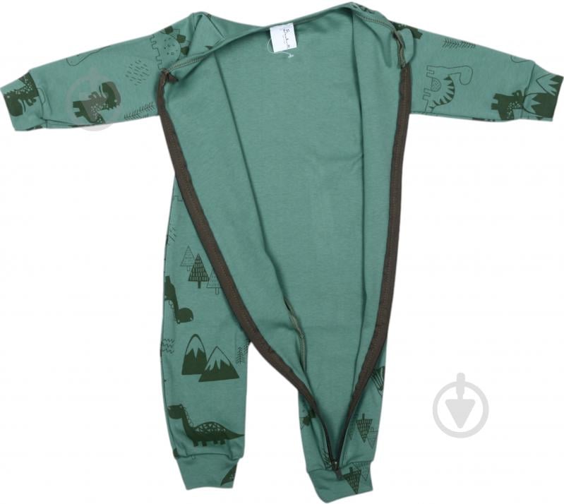 Комбинезон для мальчика Bambinelli Динозаври р.74 зеленый 0301 - фото 3 Комбинезон для мальчика Bambinelli Динозаври р.74 зеленый 0301 - фото 3